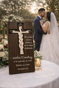 Cruz de Ceremonia de Unidad – Decoración de Boda Cordón Triple, Eclesiastés 4:12