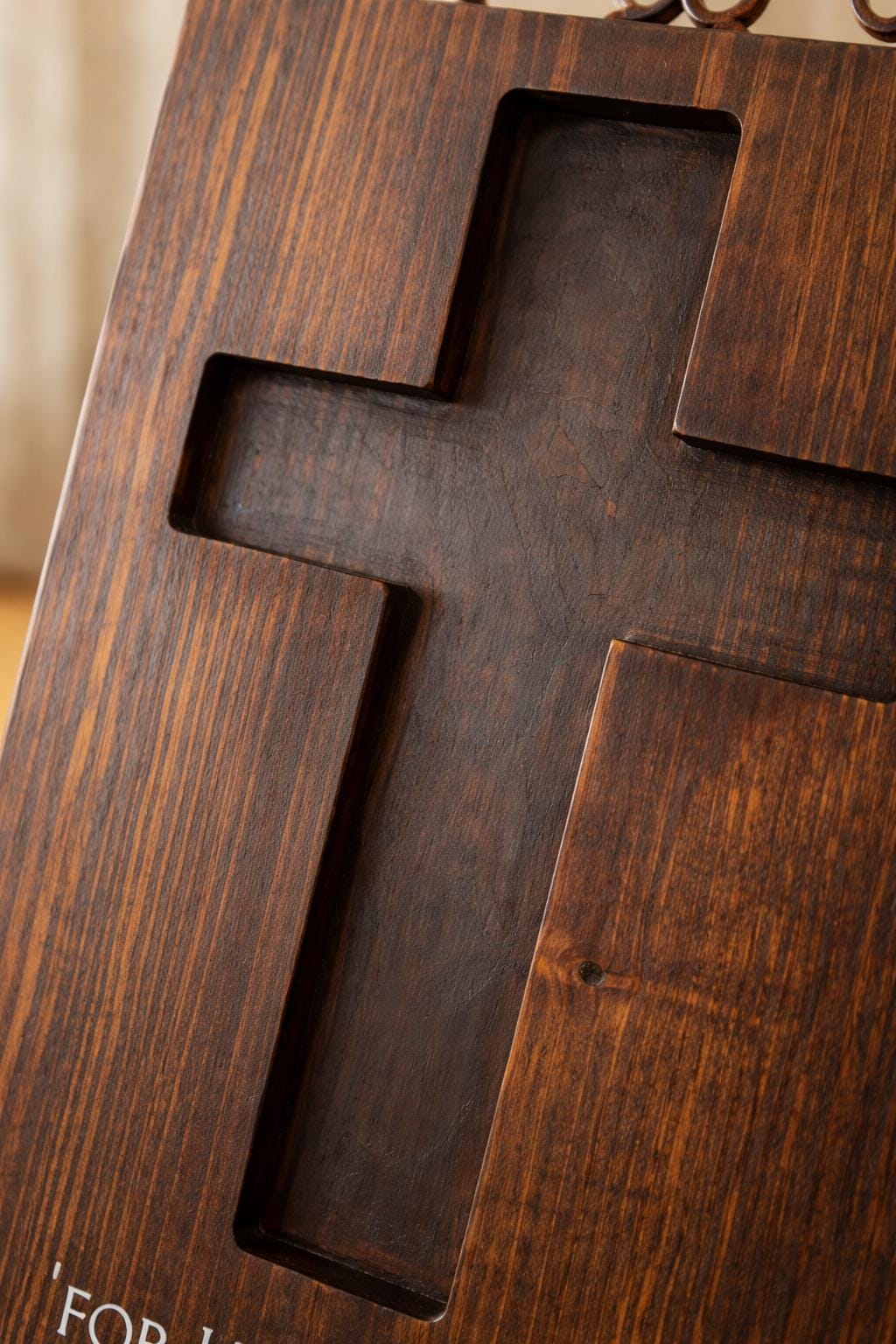Jeremiah 29:11 Rustic Wood Sign – Christian Wall Decor